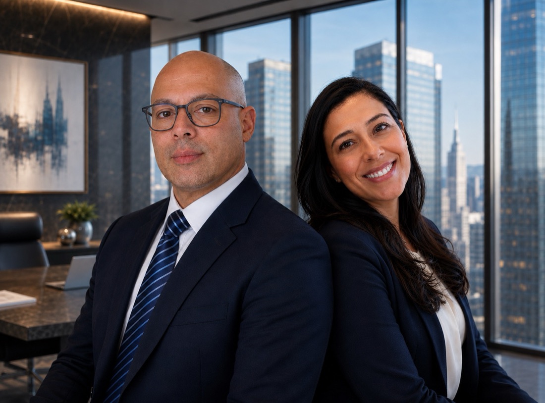 Cristopher Nunez and Dr. Michelle Rey